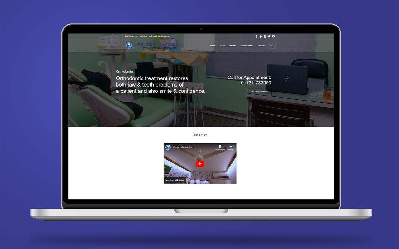 Life Dental Clinic Website